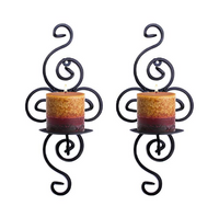 Hanging Wall Candleholders